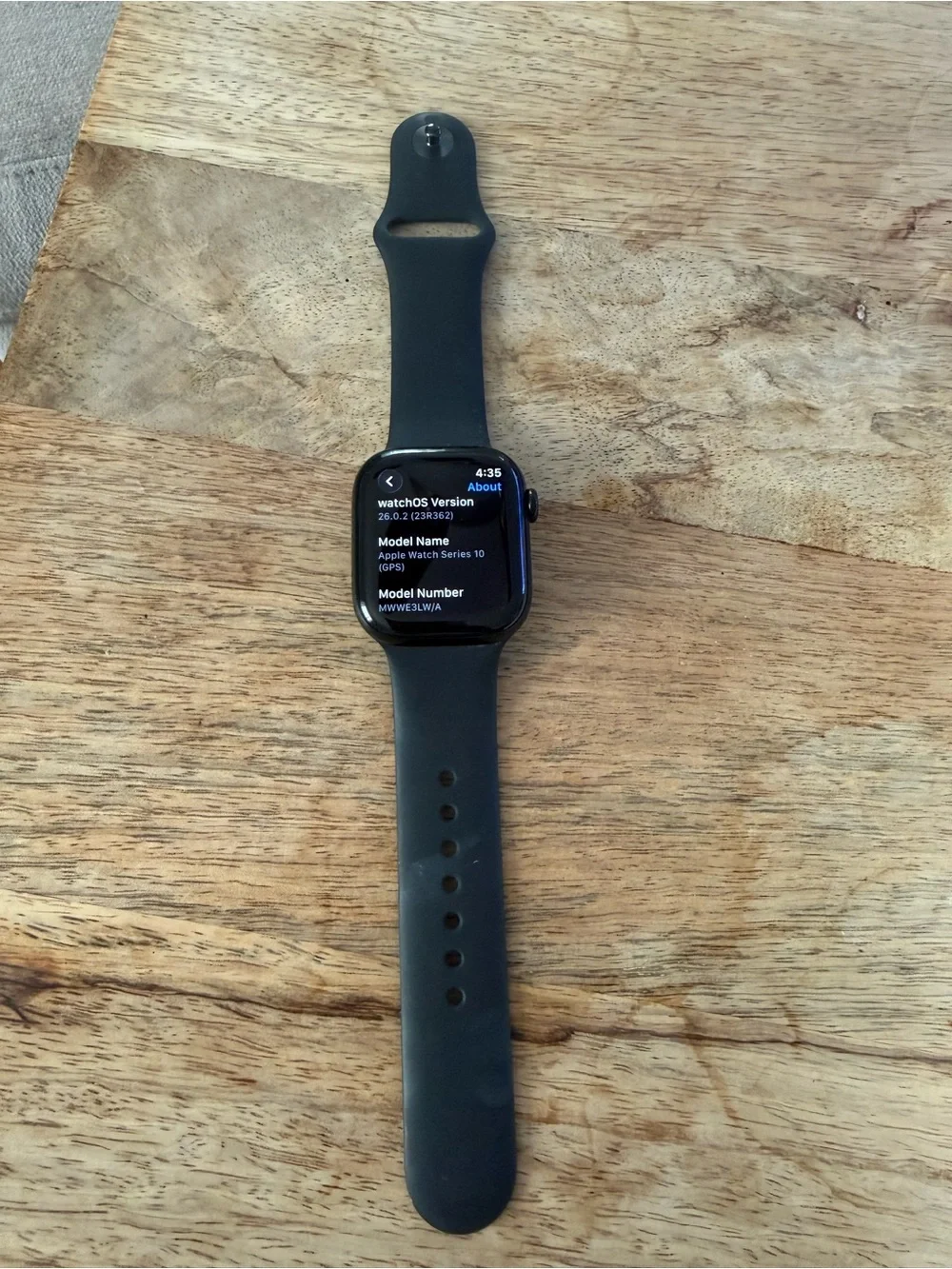 Apple Watch Series 10 Black GPS Smartwatch